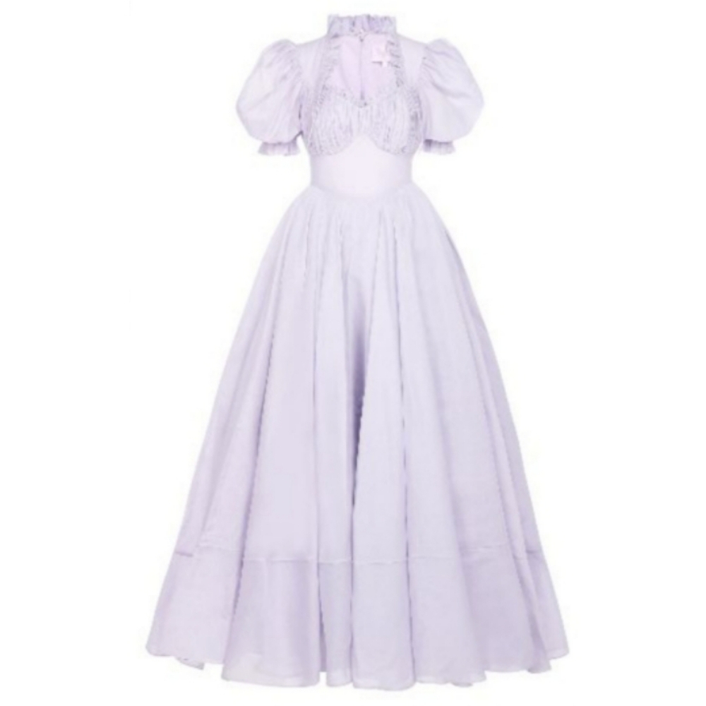 Selkie Thundercloud Portrait Of A Lady Gown, Size Small - Organdy